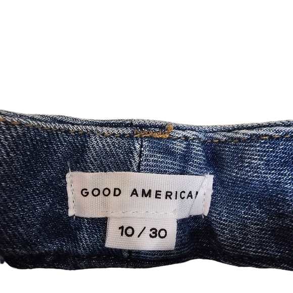Good American Skinny Suede Jeans in Indigo 10/30 - Picture 9 of 12